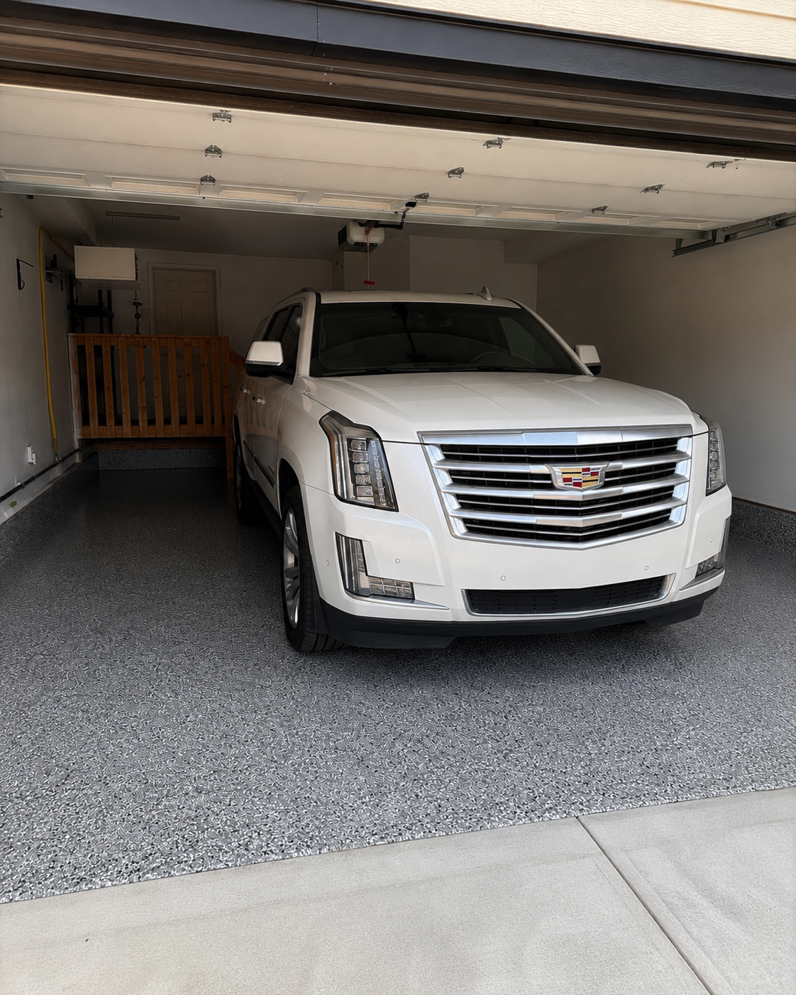 Luxury cars in a premium garage showroom