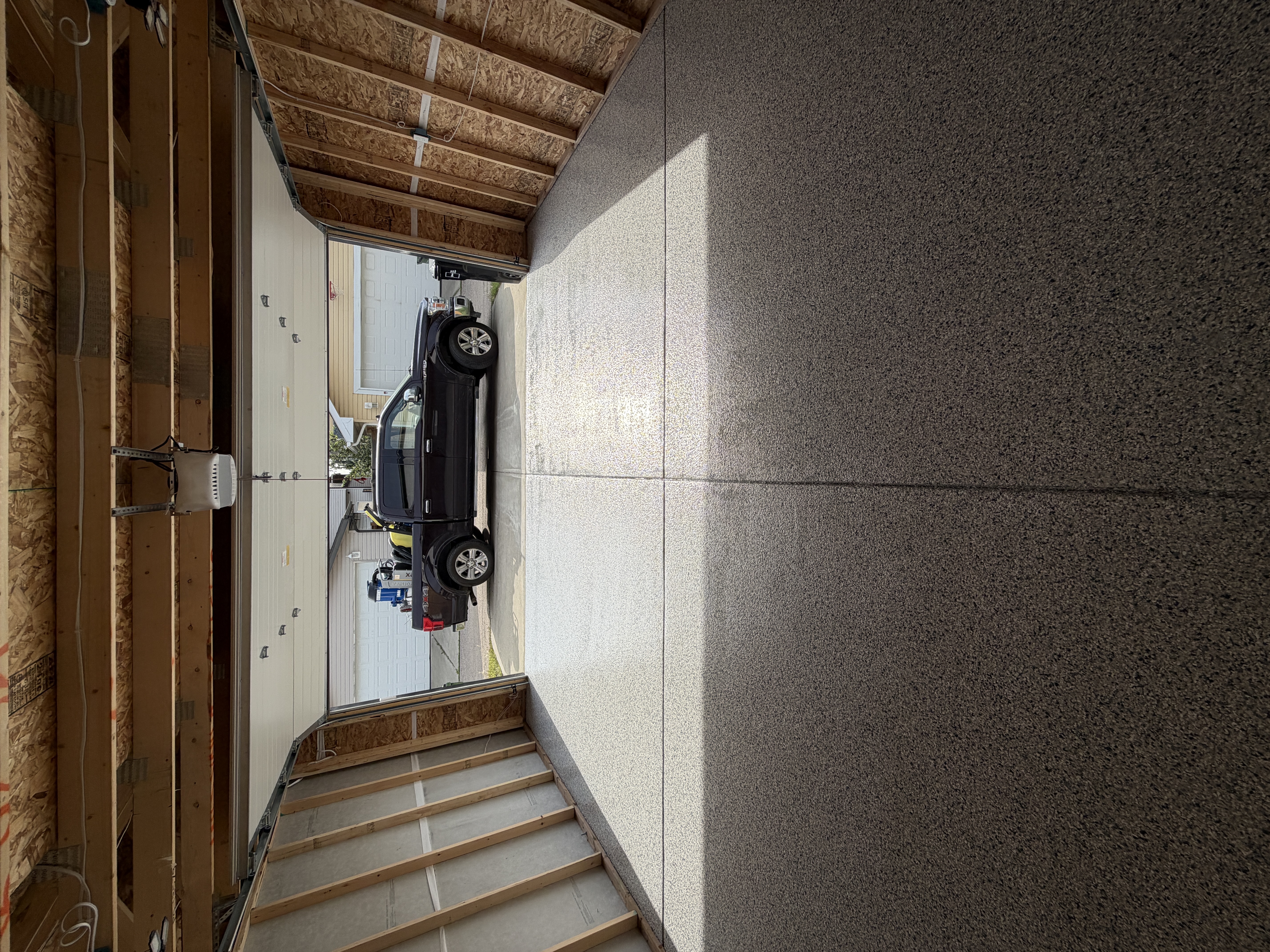 Tidal Wave Flake  Garage Floor